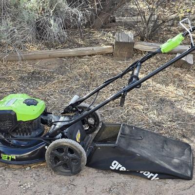 Greenworks Plug-In Lawn Mower