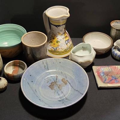 Handmade & Hand Painted Earthenware & Pottery Variety 