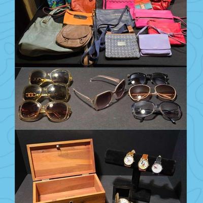 Accessories Collection, feat. Vintage Watches & Leather Purses
