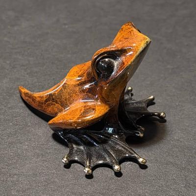 "Pollywogg" - Original Tim "Frogman" Cotterill Bronze Sculpture