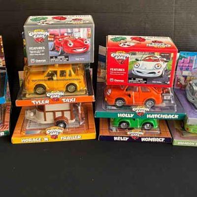 Lf133 vintage chevron cars collectible toys 2