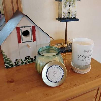 Lf115 bird houses and candles