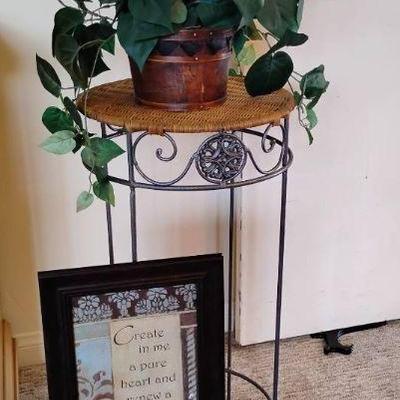 Lf152 plant stand picture & candle holder