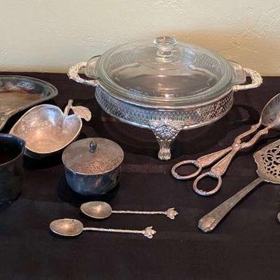 Lf207 silver plated serving pieces