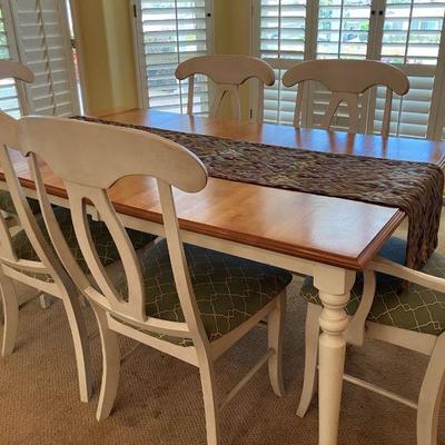 Lf210 coastal country dining set