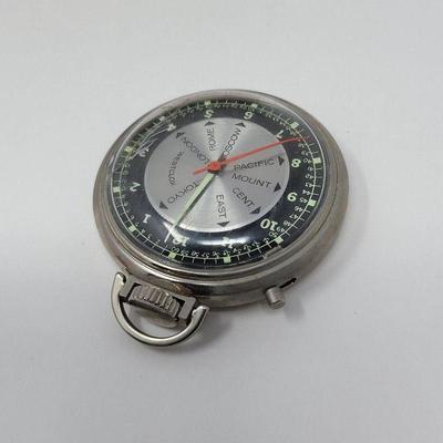 Westclox World Time Pocket Watch