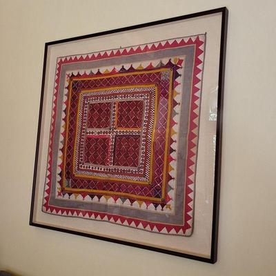 Antique Framed Textile India