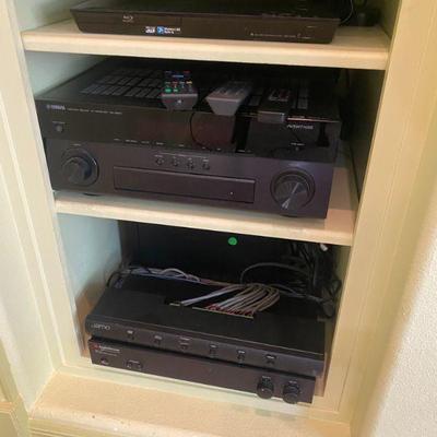 Yamaha stereo system with KEF speakers 
