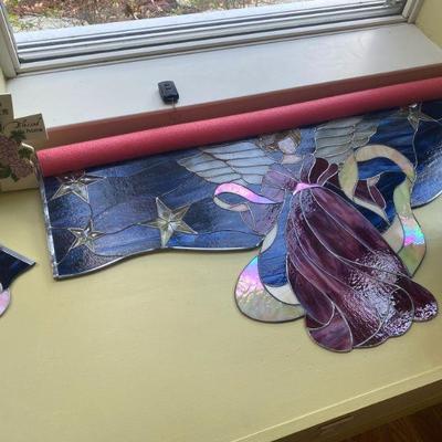 Sale Photo Thumbnail #15: angel Stained Glass