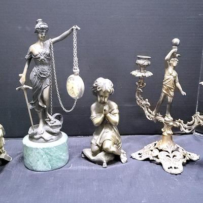 Lady Justice w/ Watch + (1122)