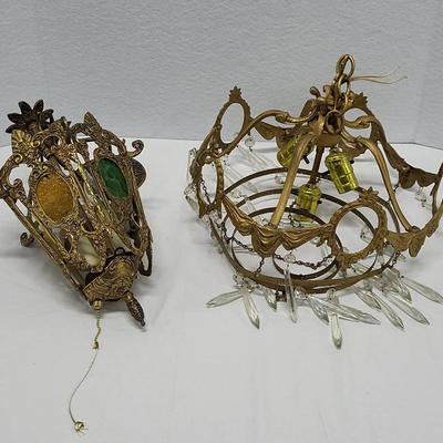 Unique Vintage Ceiling Fixtures (1122)