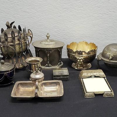 Silver Plate Lot (1122)