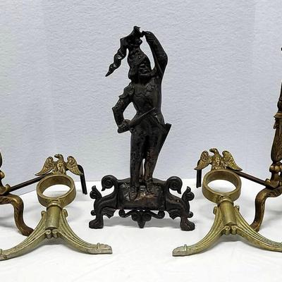 Decorative Andirons (1106)