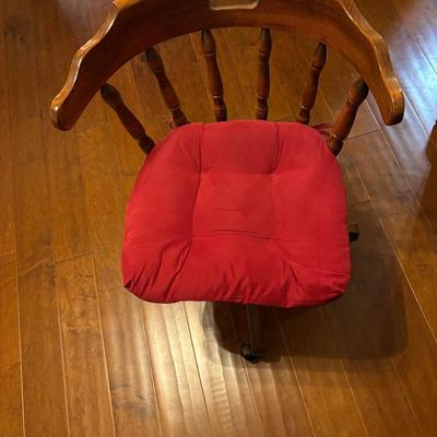 Wooden Desk Chair