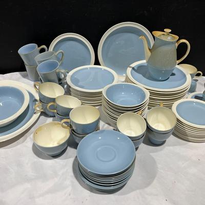 Vintage Mid Century “Wedgwood Summer Sky" Dinnerware