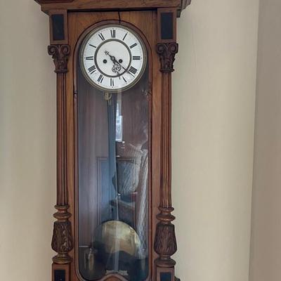 Antique Vienna Wall Clock