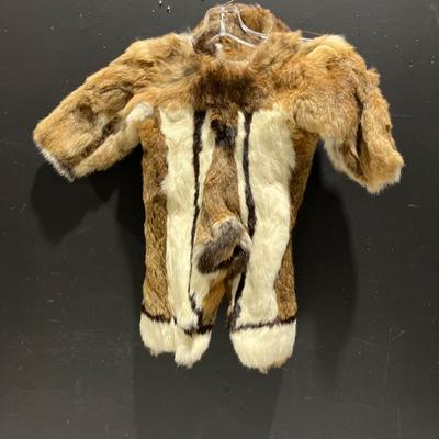 Vintage Fur Inuit Baby Onsie