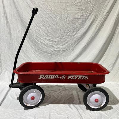 Large Red Radio Flyer Wagon 