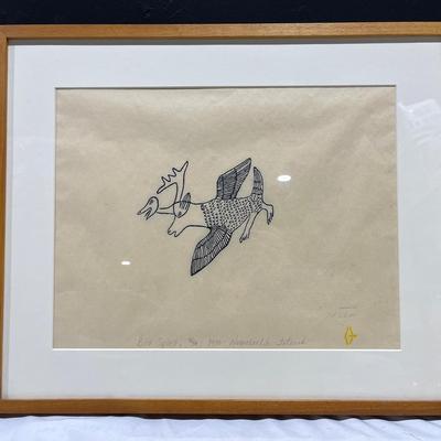 “Bird Spirit” 1970 By Nuilaalik