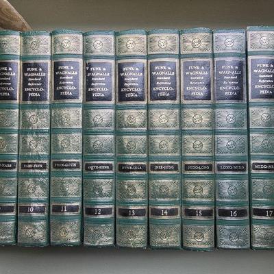 1960's Funk & Wagnalls Encyclopedia Set Vol 1-25
