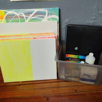 Painting supplies