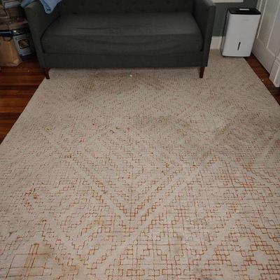 Rug and daybed couch