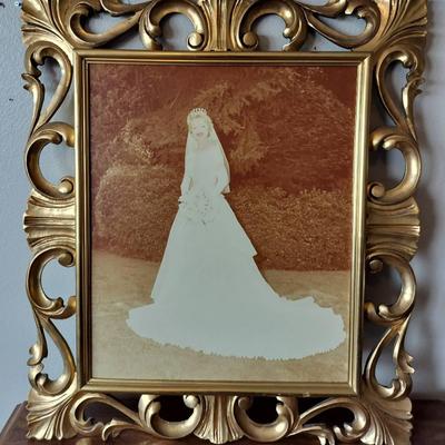 Wooden Mid-century Modern Photograph/Picture Frame