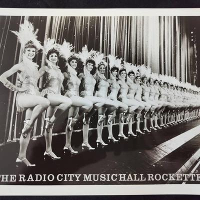 "The Radio City Music Hall Rockettes" Vintage Black And White Photograph #1
