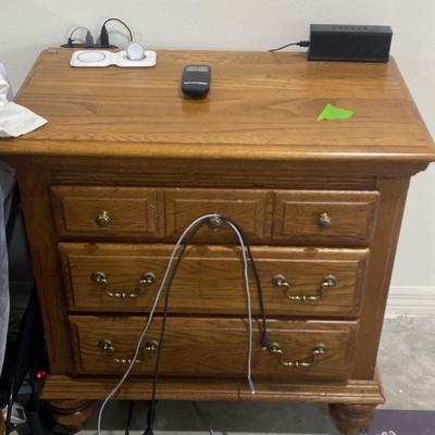 Vintage Wooden Dresser/Nightstand (Only Includes Nightstand)
