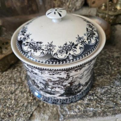 Antique transfer ware