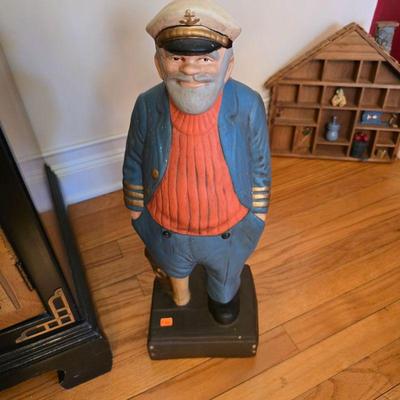 Wooden carved figure