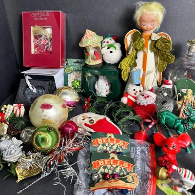 Vintage And Newer Christmas: Royal Doulton, Belleek And Waterford Ornaments And More