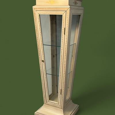 Display Pedestal With Glass Sides - 14x14x48”