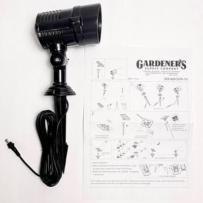 Gardener’s Supply Outdoor Path Lights (6) And Solar Battery