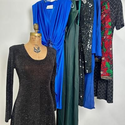 Vintage Dresses - Melody Brooke, Dawn Joy, Lawrence Kazar, Night Line, Ever Beauty (S-M)