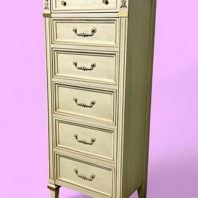 Vintage Banford Permacrest Lingerie Chest - 20x14x49”