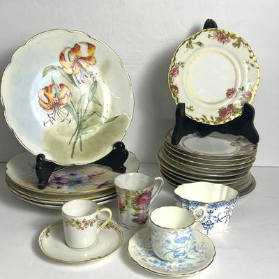 Floral Porcelain: Haviland, Noritake, Nippon-Ware, Coalport, More