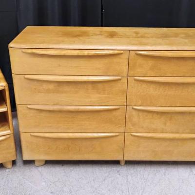 Heywood Wakefield Dresser/Drawer Unit and Mini Nightstand w/Drawer 