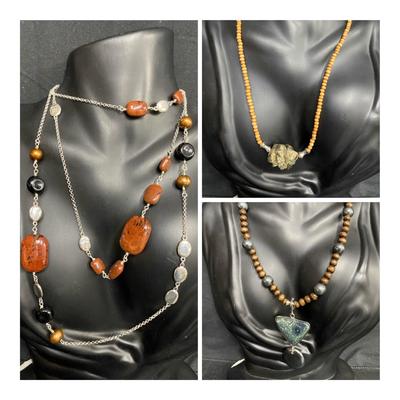Robert Lee Morris Sterling & Stone Necklaces