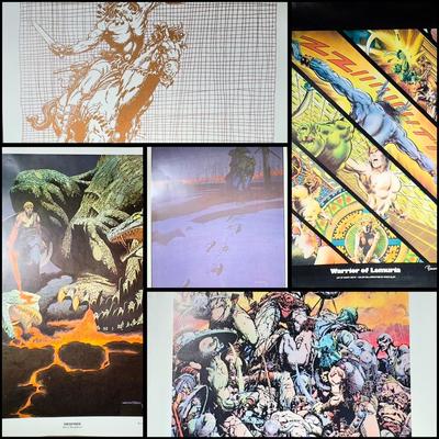 Barry Smith & Berni Wrightson Conan Posters! 