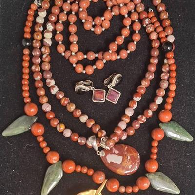 Brecciated Jasper Sterling Silver Jewelry 