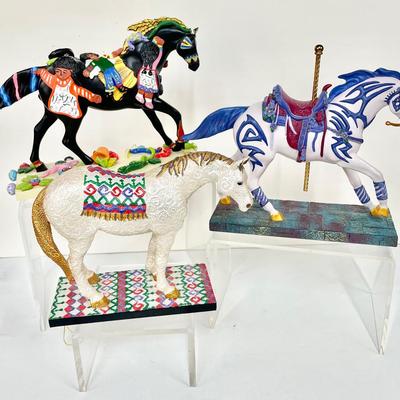 Trail Of Painted Ponies #2 Set Of 3 
