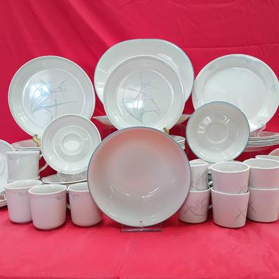 58pc Mixed Corelle Corning Collection:  Spring Pond & More