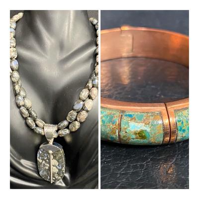 Jay King / Turquoise, Moss Agate & Sterling Jewelry