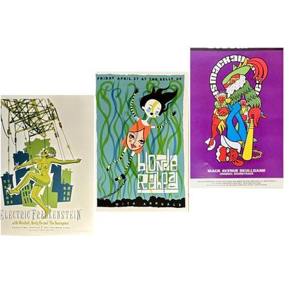 *signed* Electric Frankenstein, Blonde Redhead Posters & More! 