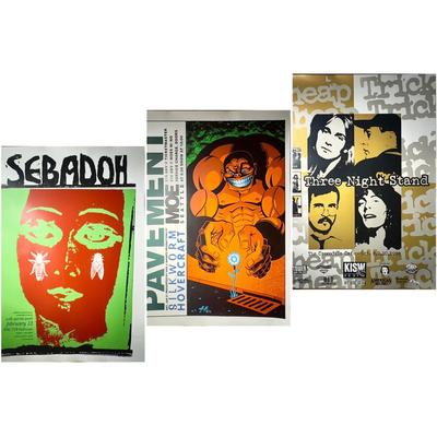 Signed Pavement, Sebadoh Posters & More! 