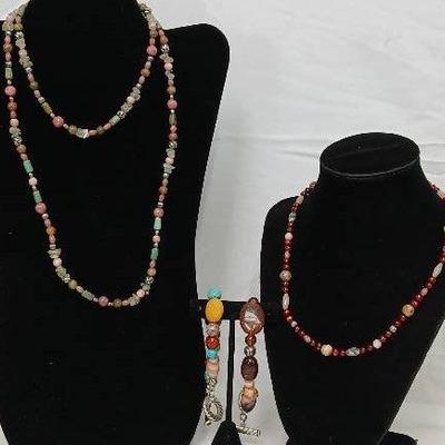 Carolyn Pollack Sterling Gem Stone Necklaces and Bracelets