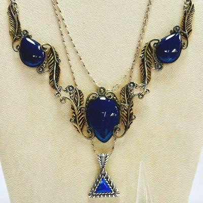 Carolyn Pollack / American West / Lapis Sterling Jewelry