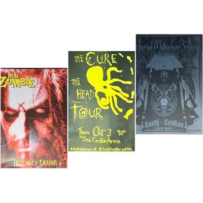 Rob Zombie, The Cure Posters & More! 