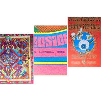 Jimi Hendrix, Jerry Garcia, Moscoso Posters & More! 